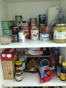 stocked pantry